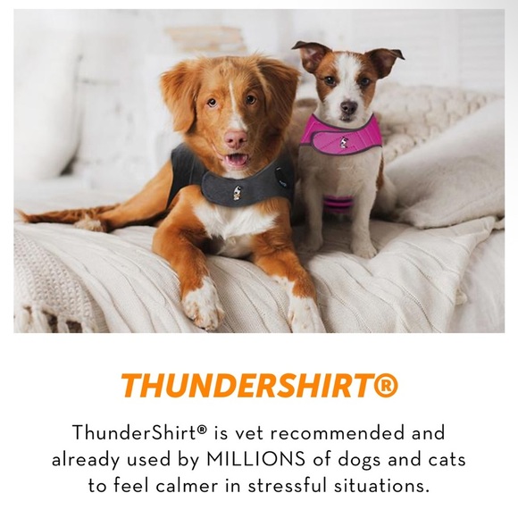 ThunderShirt Dogs Vest XL Calming Fireworks Travel Separation Anxiety NWOT - Picture 1 of 16
